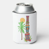 Rafraîchisseur Pour Canette Scène de totem tropical (Can Dos)