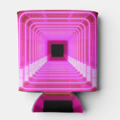 Rafraîchisseur Pour Canette Sci-Fi Retro 3D : Illustration d'art pop (Dos)