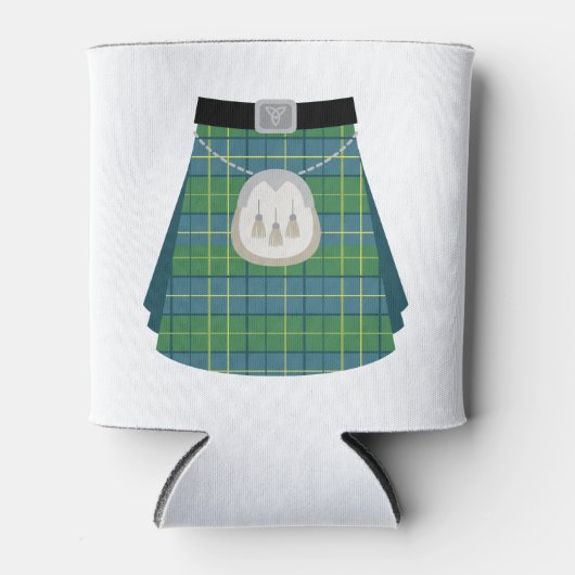 Rafraîchisseur Pour Canette Scottish Kilt (Devant)