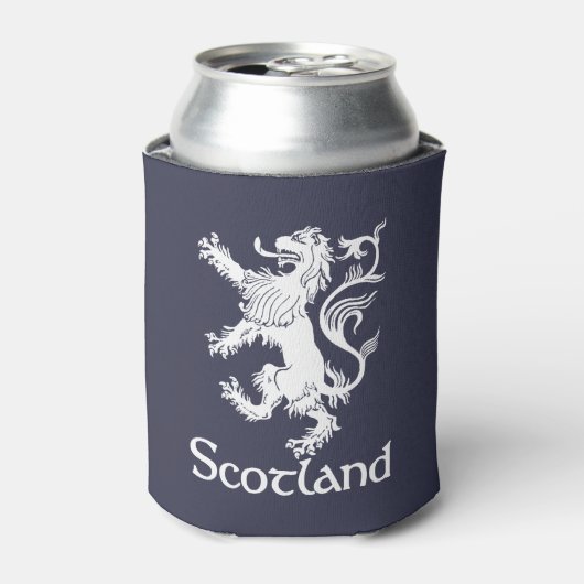 Rafraîchisseur Pour Canette Scottish Rampant Lion Navy Blue (Can devant)