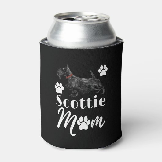 Rafraîchisseur Pour Canette Scottish Terrier Scottie Chien Maman (Can devant)