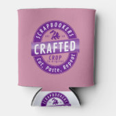 Rafraîchisseur Pour Canette "Scrapbookers - Couper, Coller et Répéter" (Devant)