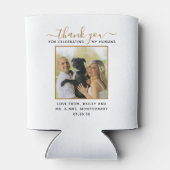 Rafraîchisseur Pour Canette Script moderne Custom Animaux de compagnie photo M (Dos)