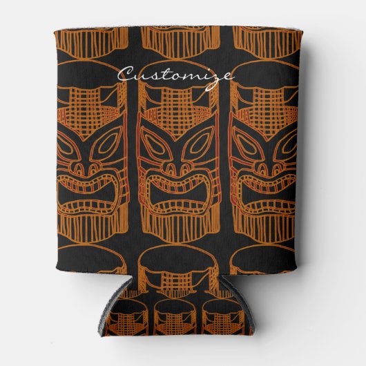 Rafraîchisseur Pour Canette Sculpture Gold Tiki Thunder_Cove (Devant)