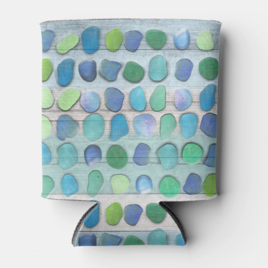 Rafraîchisseur Pour Canette Sea Glass and Driftwood (Devant)