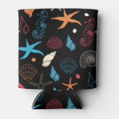 Rafraîchisseur Pour Canette Seahorse Starfish Coquillages Ocean Life (Devant)
