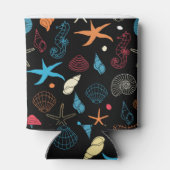 Rafraîchisseur Pour Canette Seahorse Starfish Coquillages Ocean Life (Dos)