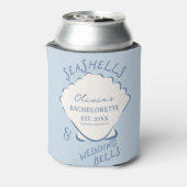 Rafraîchisseur Pour Canette Seashells & Wedding Bells Bachelorette (Can Dos)