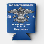 Rafraîchisseur Pour Canette Secourir Volontaire Peut Refroidir (Devant)