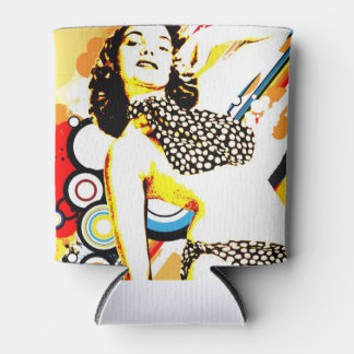 Rafraîchisseur Pour Canette Séduction Nostalgique - Polka Dottie