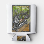 Rafraîchisseur Pour Canette Selfie de patinage Simian (Dos)