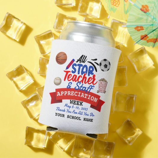 Rafraîchisseur Pour Canette Semaine d'appréciation de l'enseignant Toutes les  (Été in situ)