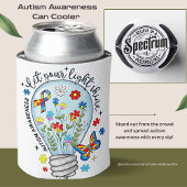 Rafraîchisseur Pour Canette Sensibilisation sur l'autisme à refroidissement