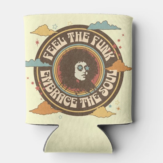 Rafraîchisseur Pour Canette Sentez le funk, embrassez l'âme (Dos)