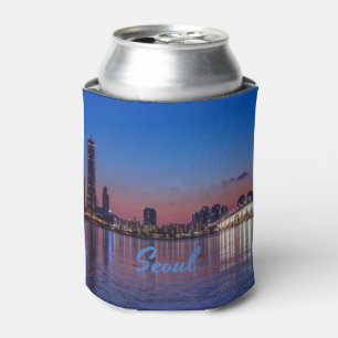 Rafraîchisseur Pour Canette Seoul, capitale de la Corée du Sud Skyline