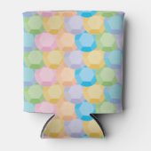 Rafraîchisseur Pour Canette Séquins colorés (Devant)