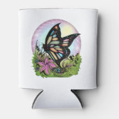 Rafraîchisseur Pour Canette Sérénité des papillons (Devant)