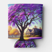 Rafraîchisseur Pour Canette **"Sérénité rustique : L'Embrace pourpre de Jacara (Devant)