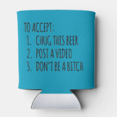 Rafraîchisseur Pour Canette serez-vous mon groomsman Can Cooler (Dos)