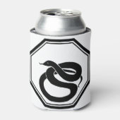 Rafraîchisseur Pour Canette Serpent noir (Can devant)