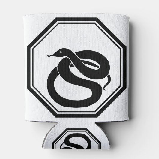 Rafraîchisseur Pour Canette Serpent noir (Dos)