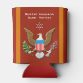 Rafraîchisseur Pour Canette Service dans les Marines personnalisé (Dos)