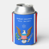 Rafraîchisseur Pour Canette Service de la Garde côtière personnalisée (Can devant)