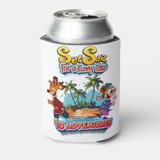 Rafraîchisseur Pour Canette Set Sail for a Funny Tale adventure island (Can Dos)