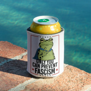 Rafraîchisseur Pour Canette Seul vous pouvez empêcher le fascisme Patriote dém
