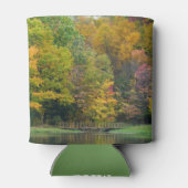 Rafraîchisseur Pour Canette Seven Springs Fall Bridge II Autumn Paysage (Dos)