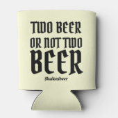 Rafraîchisseur Pour Canette Shakesbeer Funny Bière Cool Can Cooler (Dos)