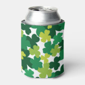 Rafraîchisseur Pour Canette Shamrock de la Saint-Patrick Motif (Can devant)