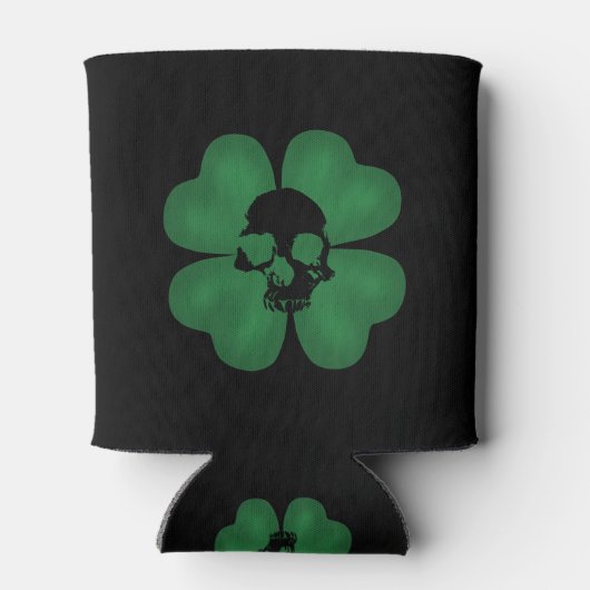 Rafraîchisseur Pour Canette shamrock gothique cool (Dos)