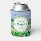 Rafraîchisseur Pour Canette Shamrock irlandais personnalisé (Can Dos)