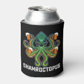 Rafraîchisseur Pour Canette Shamroctopus Octopus Lover St Patrick's Day (Can devant)
