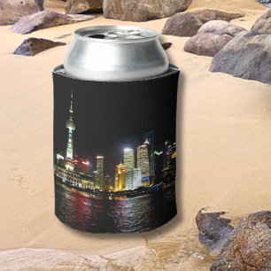 Rafraîchisseur Pour Canette Shanghai à la nuit peut refroidir