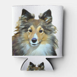 Rafraîchisseur Pour Canette Sheltie Collie Herd Chien