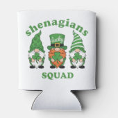 Rafraîchisseur Pour Canette Shenanigans Squad St. Patrick's Day Gnomes (Dos)