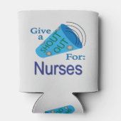 Rafraîchisseur Pour Canette Shout Out for Nurses (Dos)