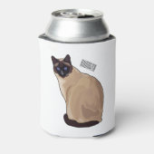 Rafraîchisseur Pour Canette Siamese cat cartoon (Can Dos)