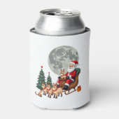 Rafraîchisseur Pour Canette Siamese Reindeer Christmas Siamese Cat Lover Gifts (Can devant)