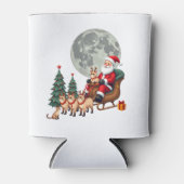 Rafraîchisseur Pour Canette Siamese Reindeer Christmas Siamese Cat Lover Gifts (Devant)