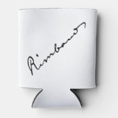 Rafraîchisseur Pour Canette Signature de Arthur Rimbaud (Devant)