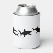 Rafraîchisseur Pour Canette Silhouette de requin (Can devant)
