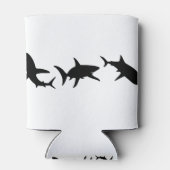 Rafraîchisseur Pour Canette Silhouette de requin (Dos)
