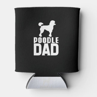Rafraîchisseur Pour Canette Silhouette Poodle Papa Design blanc