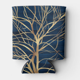Rafraîchisseur Pour Canette Silhouette Silhouette Silhouette Conception Bleue