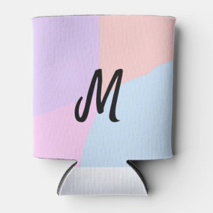 Rafraîchisseur Pour Canette simple logo monogramme minimal personnalisé