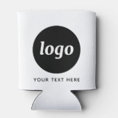 Rafraîchisseur Pour Canette Simple Logo Texte Entreprise Promotion Branding (Dos)