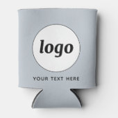 Rafraîchisseur Pour Canette Simple Logo Texte Professionnel Promotionnel Poudr (Devant)